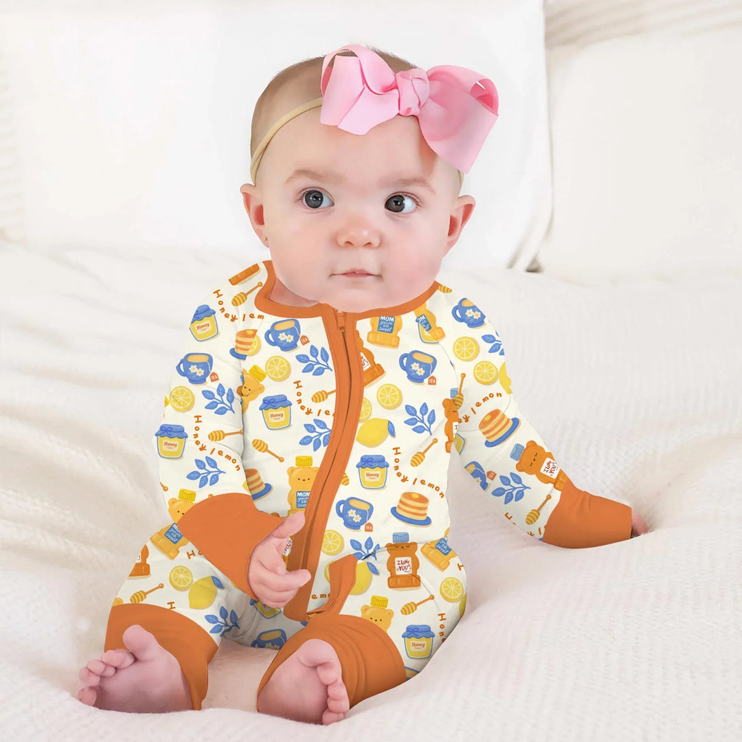 Gerippte Babykleidung mit individuellem Foto - Weich &amp; Skizzenhaft