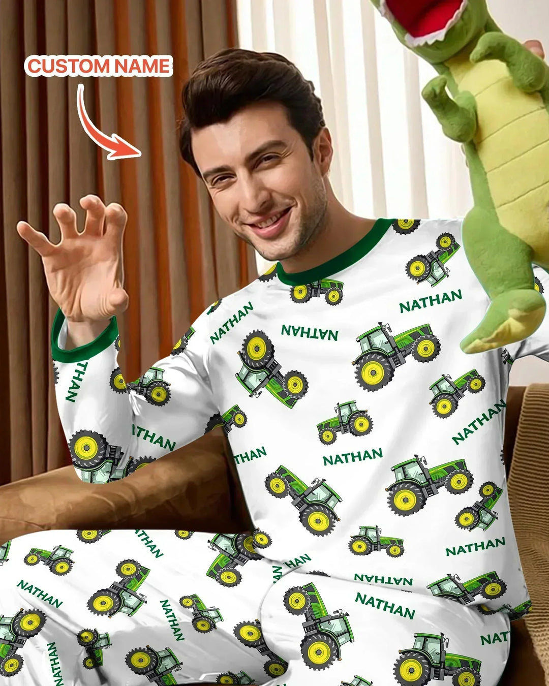 Vorlage Benutzerdefiniertes Herren-Pyjama-Set