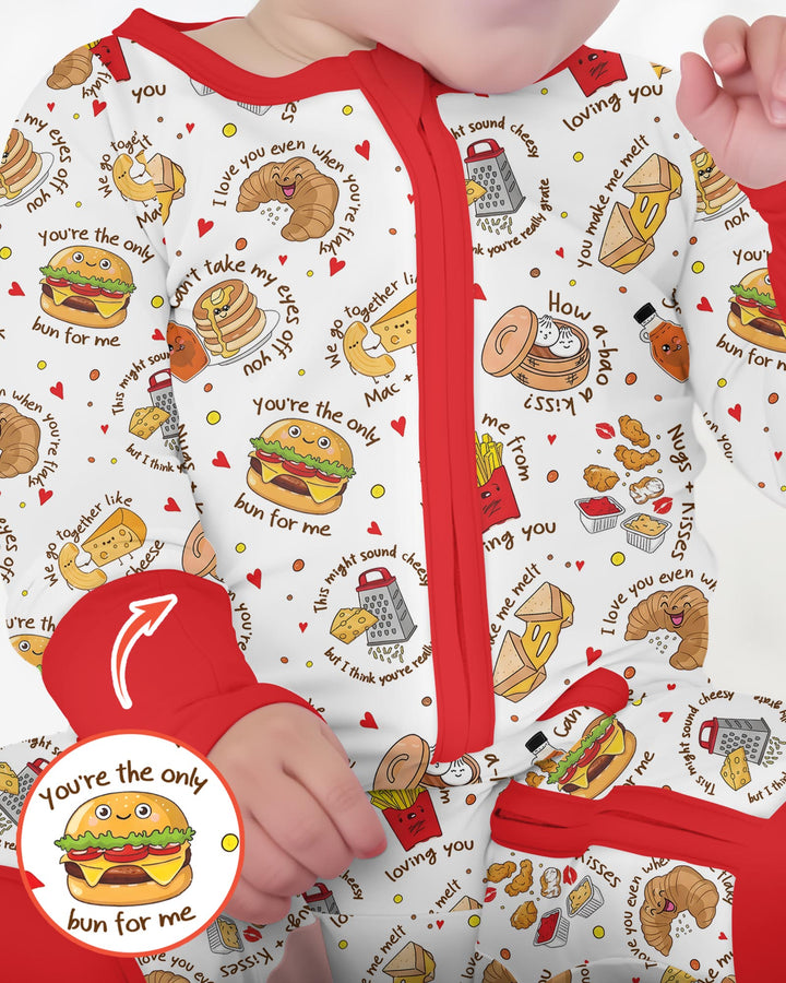 Food Puns Love Bamboo Convertible Zippy