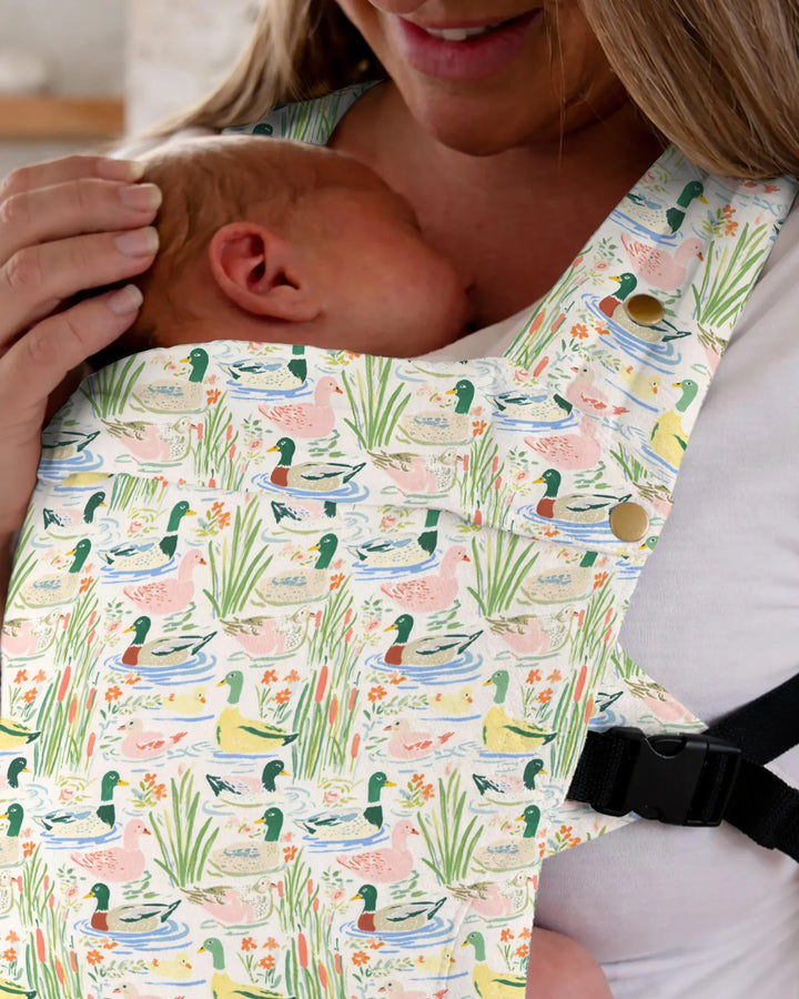 Whimsical Mallard Duck Baby Carrier