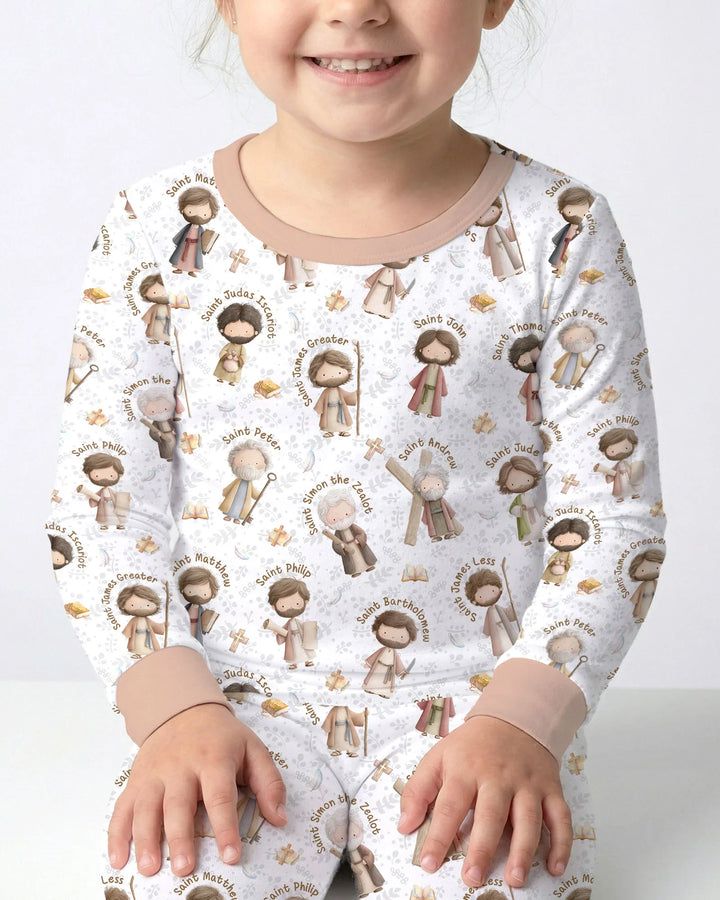 The 12 Apostles Bamboo Two Piece Long Sleeve Pajama Set
