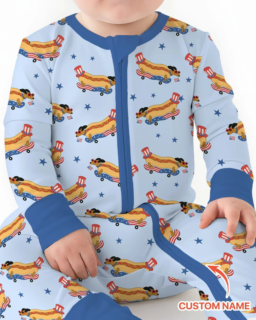 American Hot Dog Bamboo Convertible Zippy