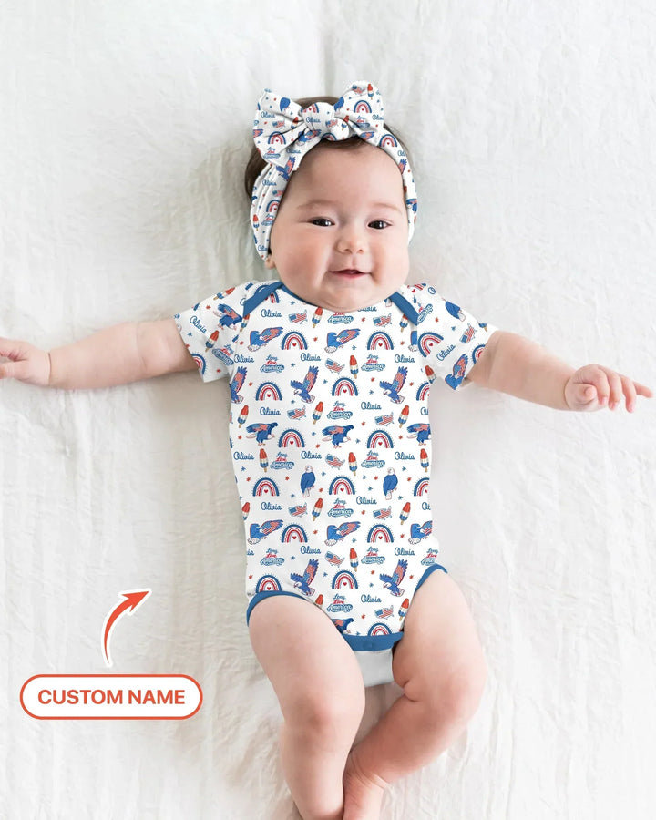Gerippte Babykleidung mit individuellem Foto - Weich &amp; Skizzenhaft