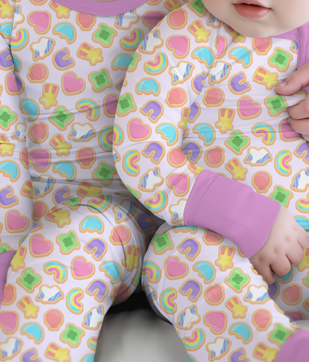 Gerippte Babykleidung mit individuellem Foto - Weich &amp; Skizzenhaft