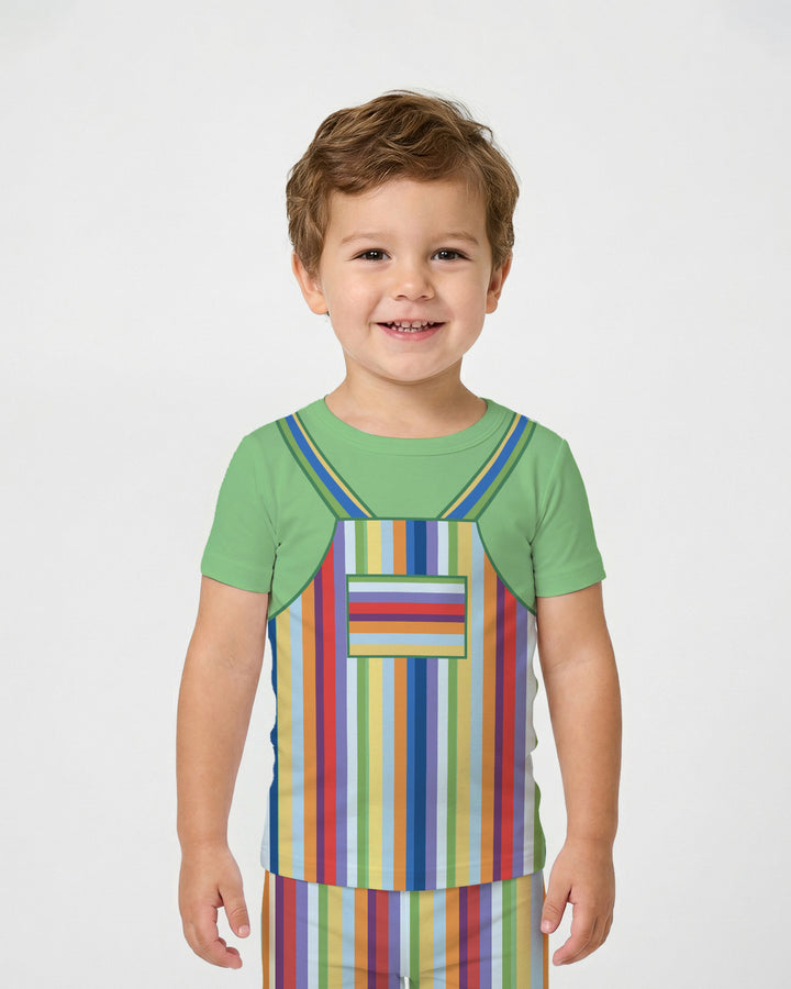 Tiny Little Chef Bamboo Two Piece Short Sleeve Pajama Set