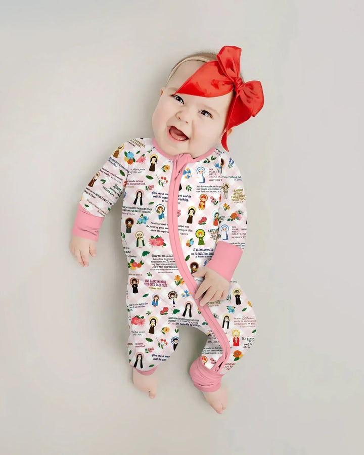 Catholic Saint Quotes Bamboo Convertible Zippy