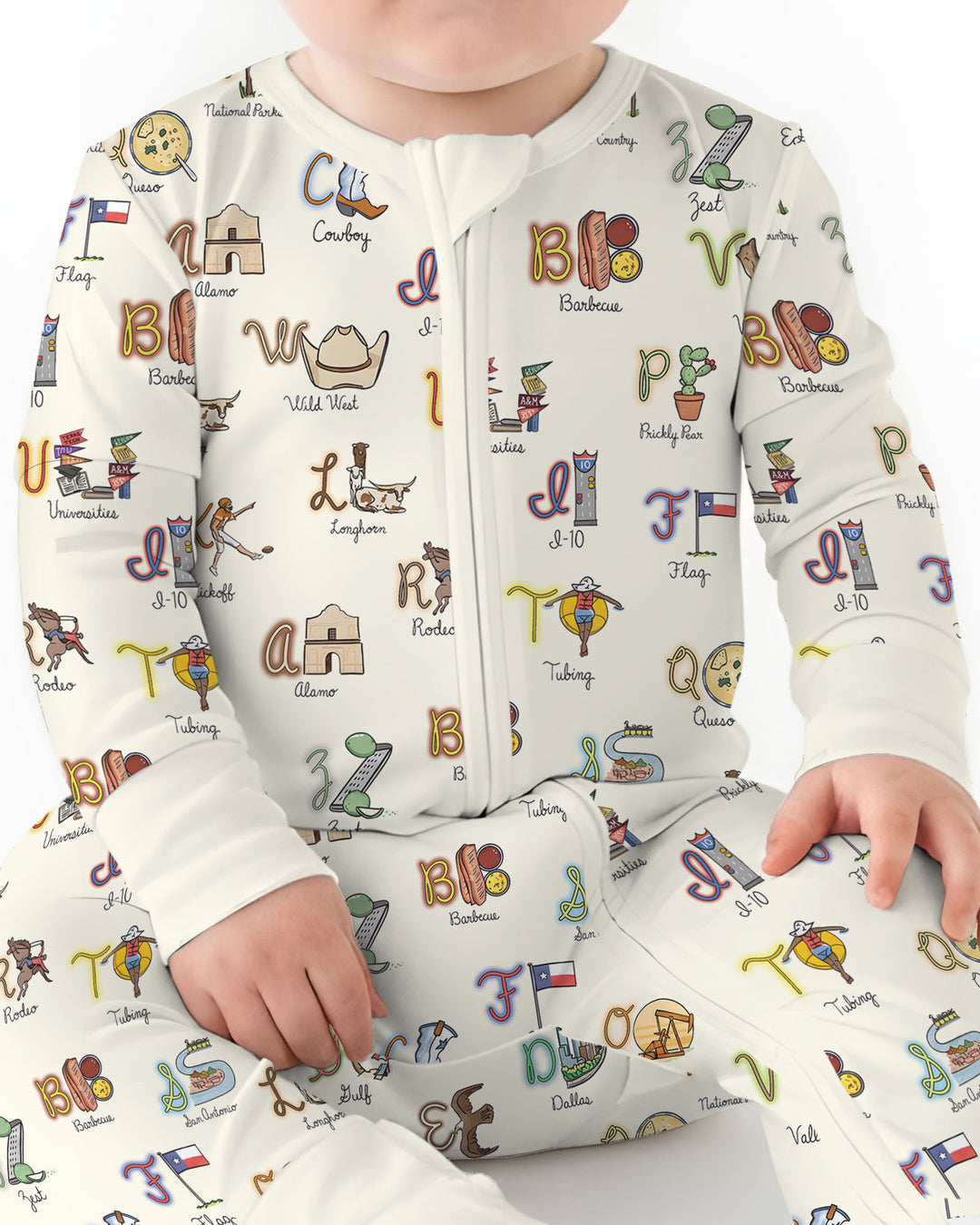 Gerippte Babykleidung mit individuellem Foto - Weich &amp; Skizzenhaft