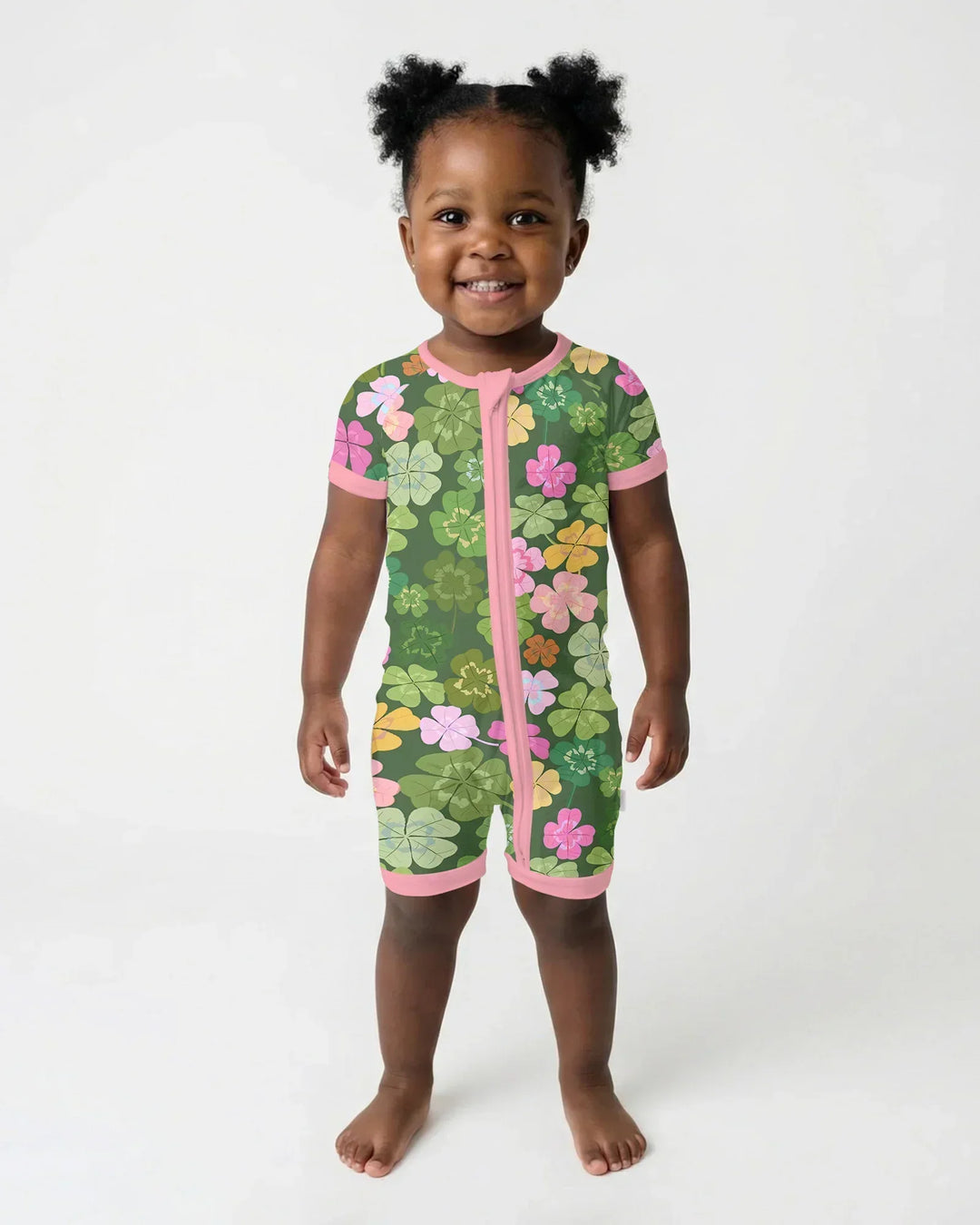 Lucky 4 Leaf Clover Shorty Zippy