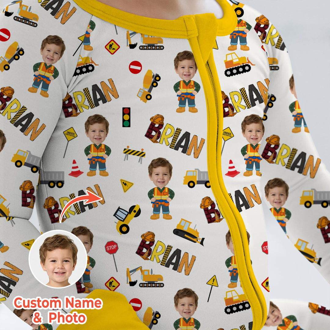 Custom Photo Doodle Little Builder Convertible Zippy