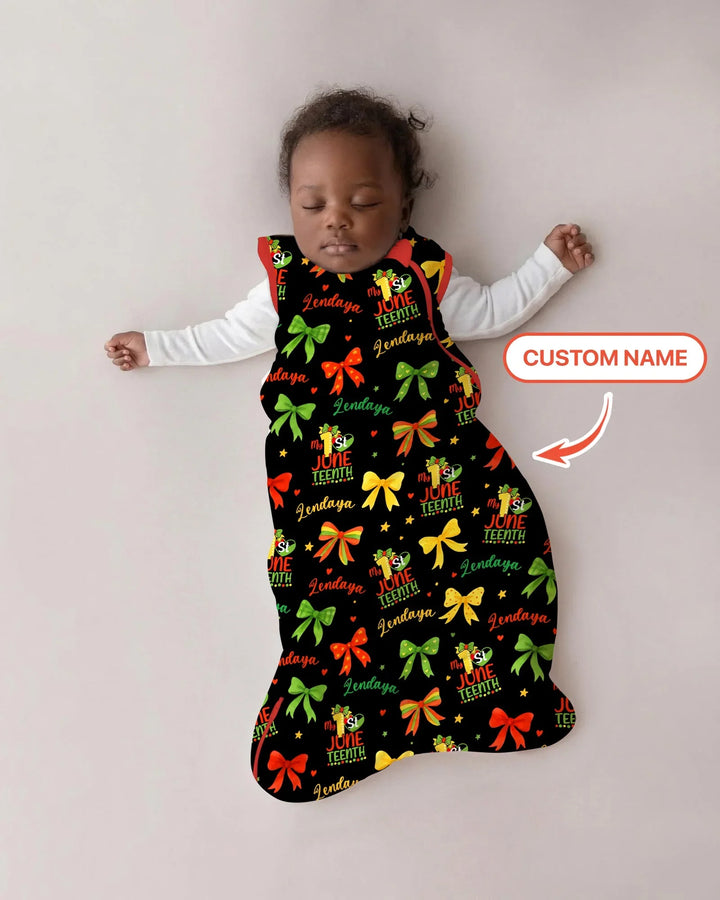 My 1st Juneteenth Bamboo Sleep Bag