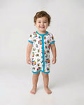 God Says I Am Autism Awareness Bamboo Shorty Zippy