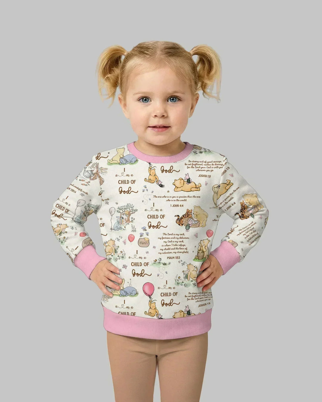 Child of God Whimsy Woodland Crewneck Sweatshirt