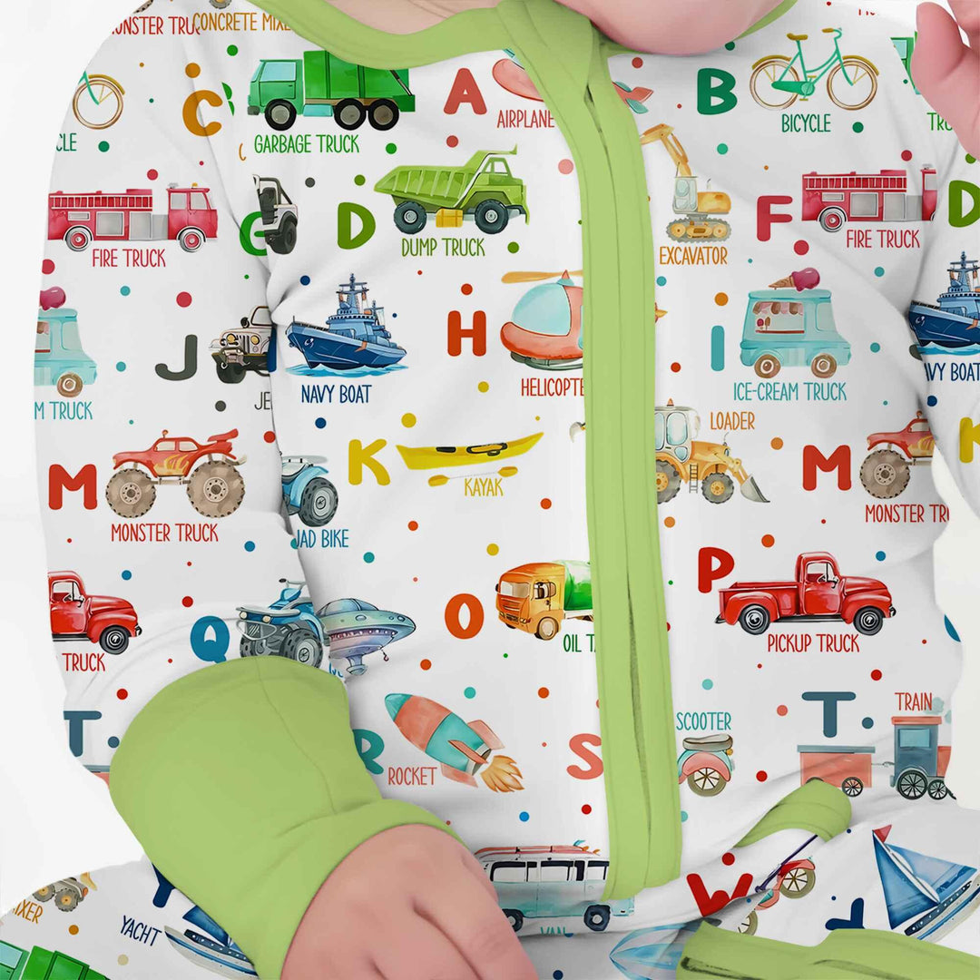 Transportation Alphabet Convertible Zippy