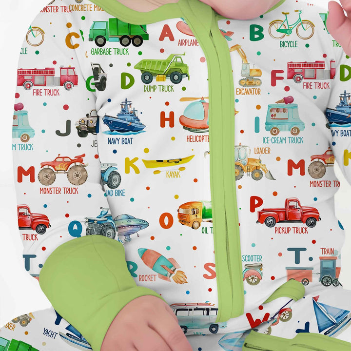 Transportation Alphabet Convertible Zippy
