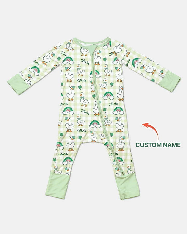 Custom Name Lucky Ducks Convertible Zippy