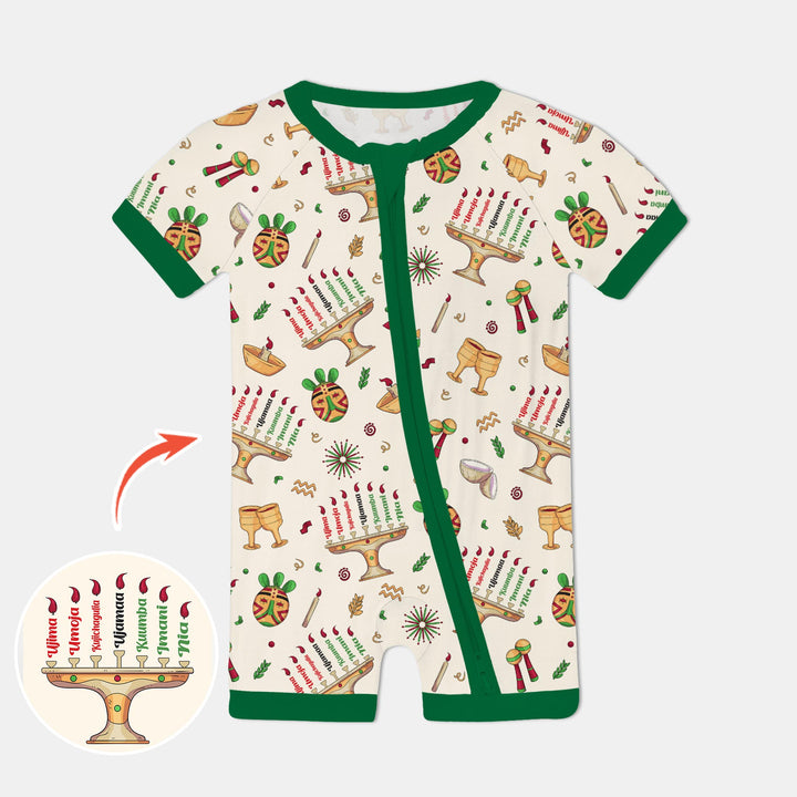 Happy Kwanzaa Shorty Zippy