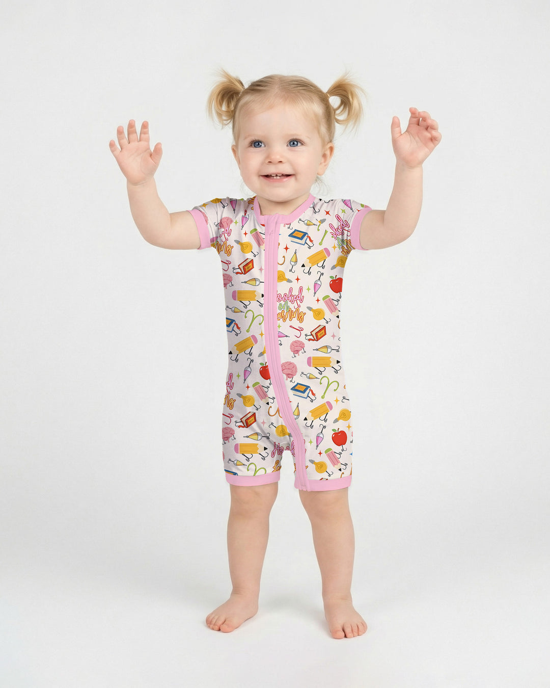 Hooked on Learning Bamboo Shorty Zippy