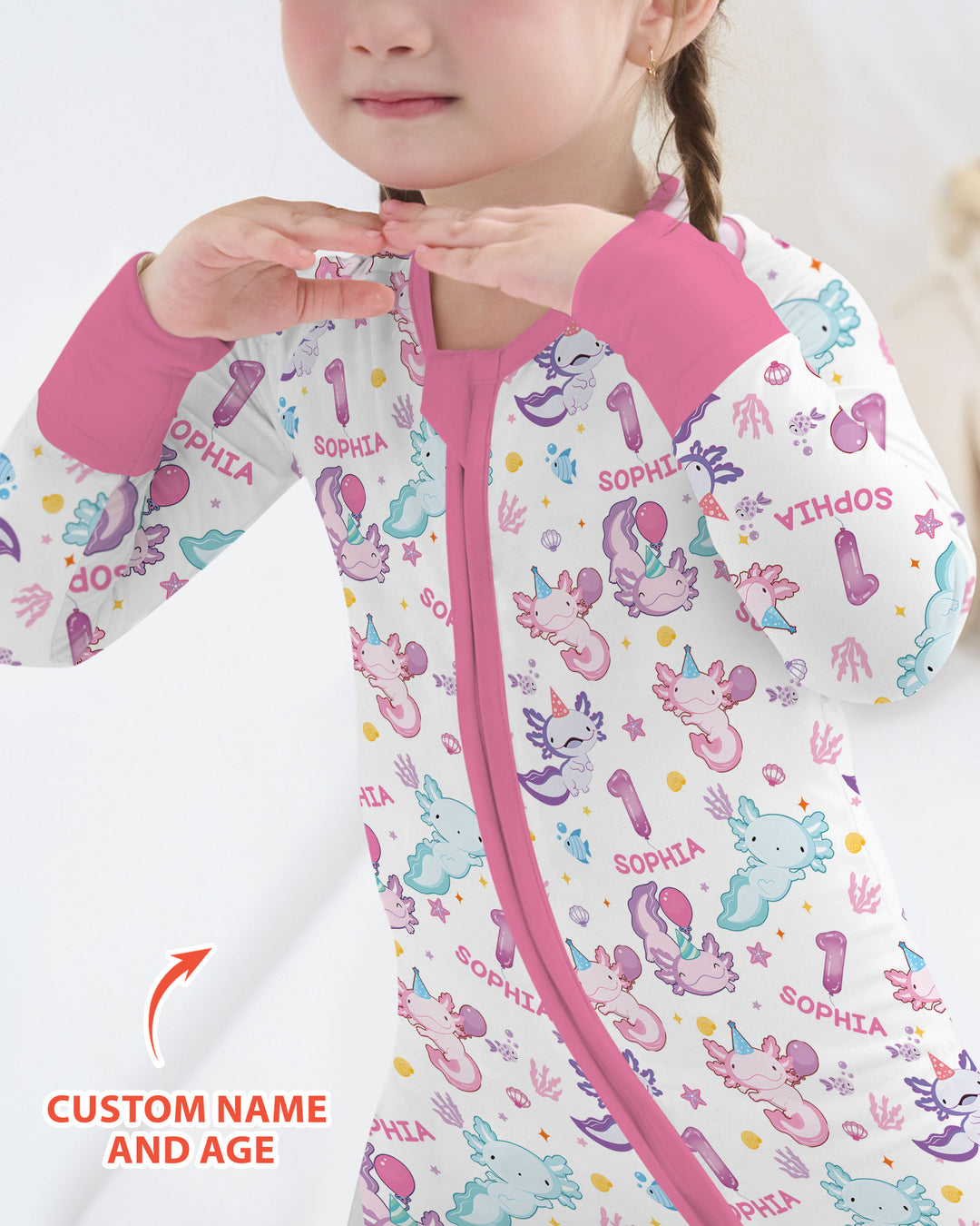 Gerippte Babykleidung mit individuellem Foto - Weich &amp; Skizzenhaft