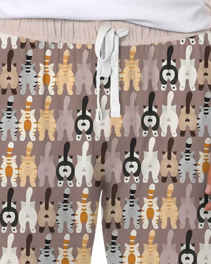 Cheeky Tails Men's Pajama Set