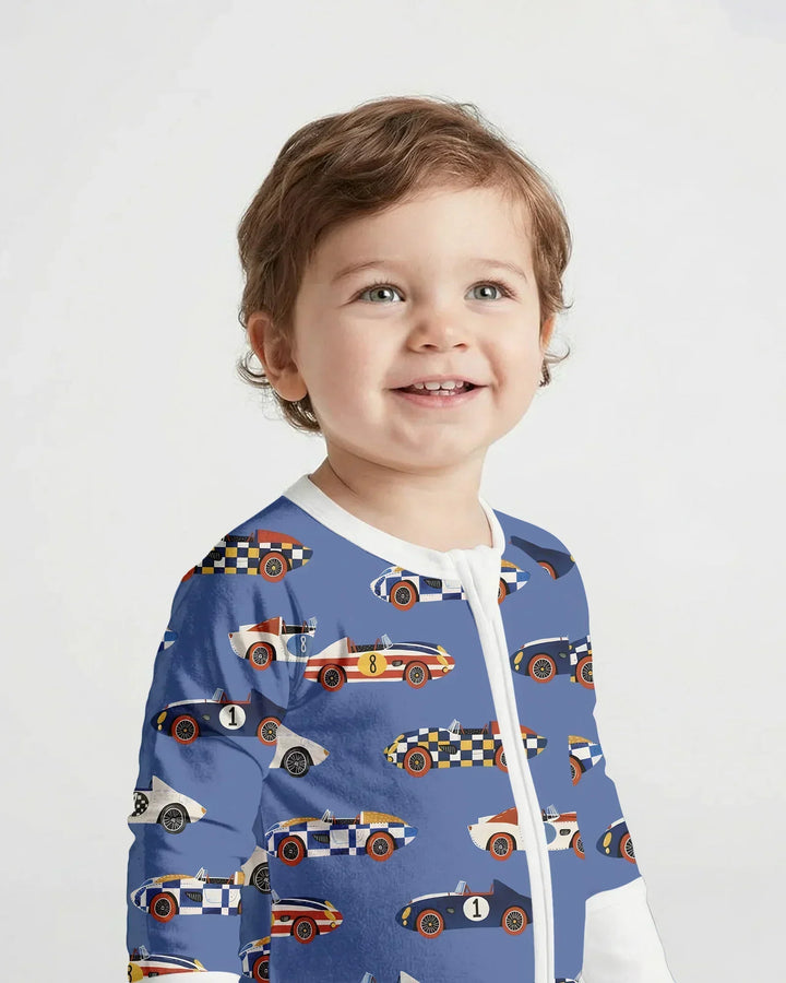 Gerippte Babykleidung mit individuellem Foto - Weich &amp; Skizzenhaft