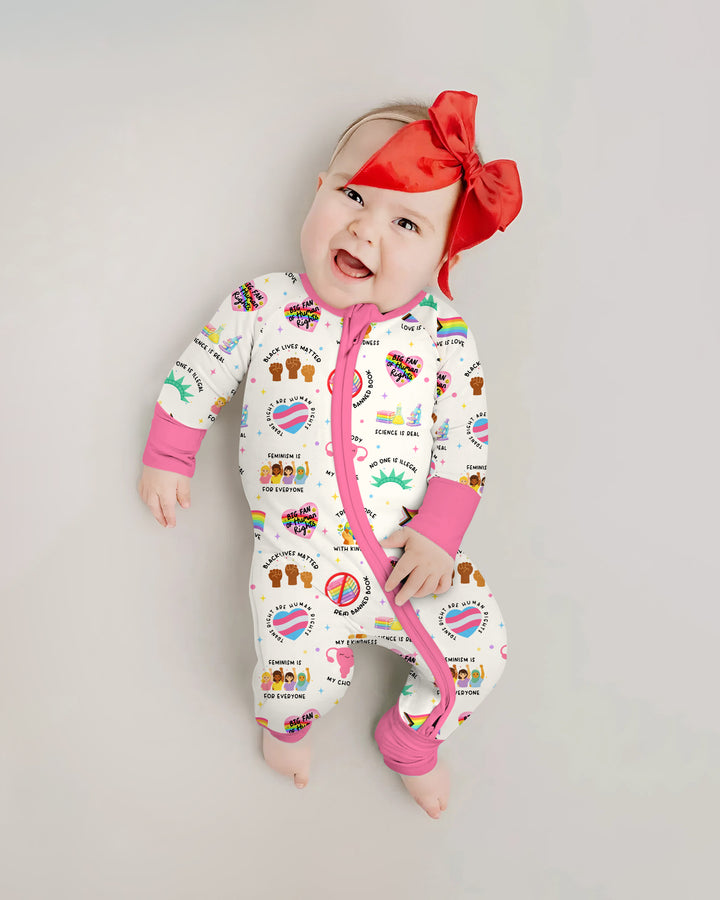 Gerippte Babykleidung mit individuellem Foto - Weich &amp; Skizzenhaft