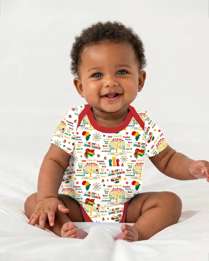 Happy Juneteenth Bamboo Bodysuit