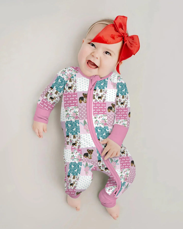 Floral Yorkie Grace Convertible Zippy