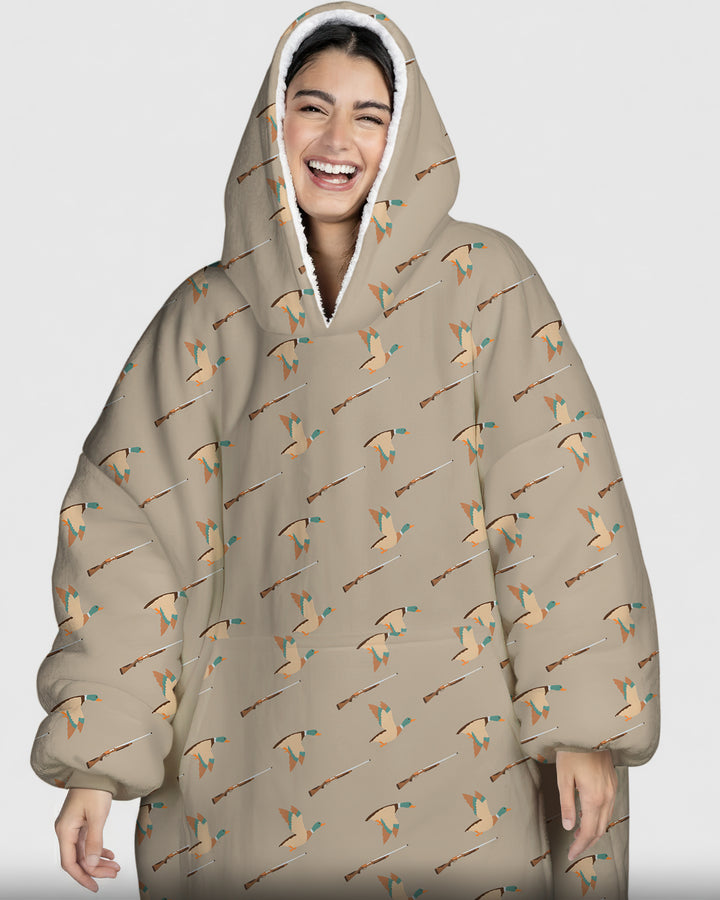Lil Duck Hunter Wearable Blanket Hoodie