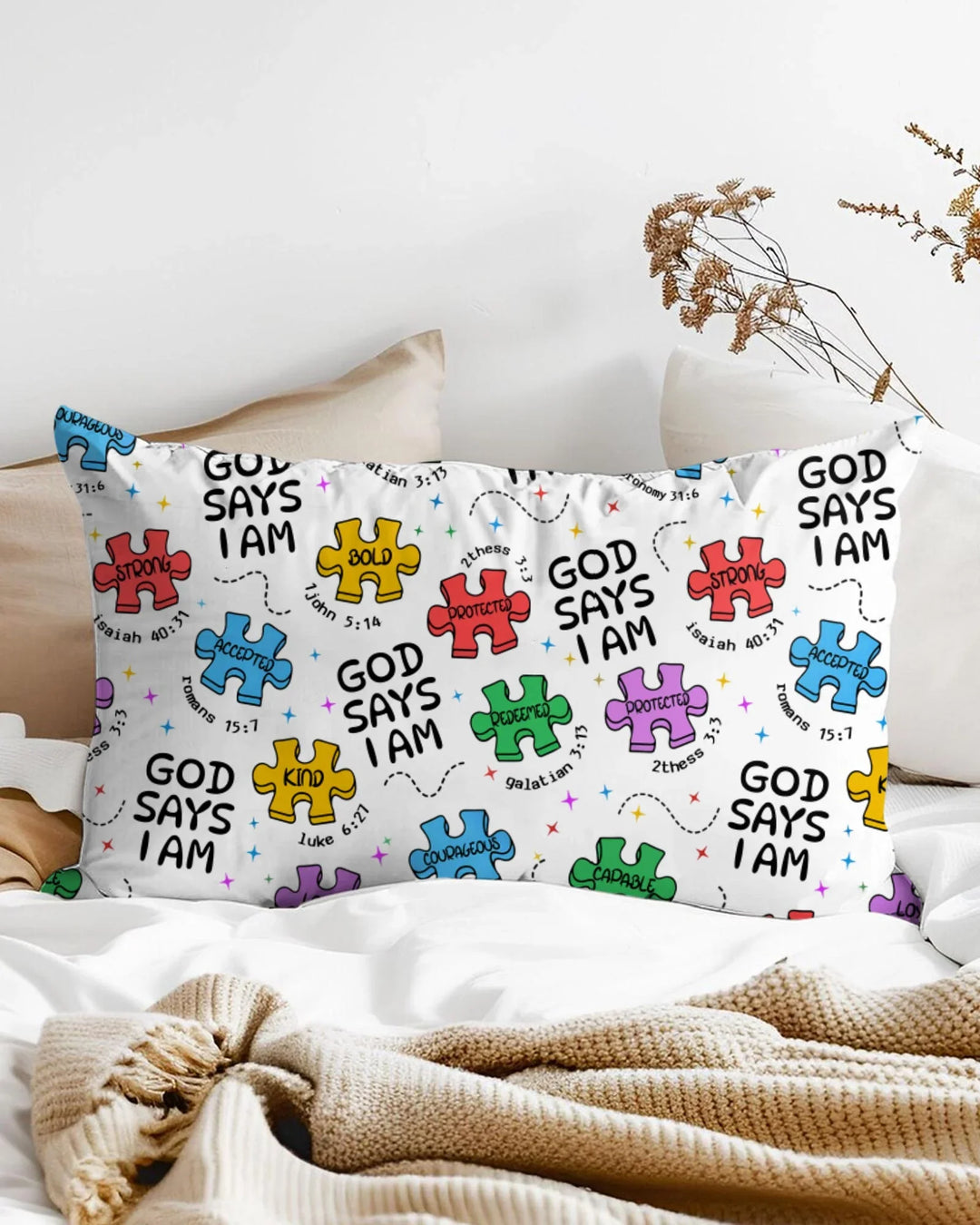 All Pieces Belong Pillow Case