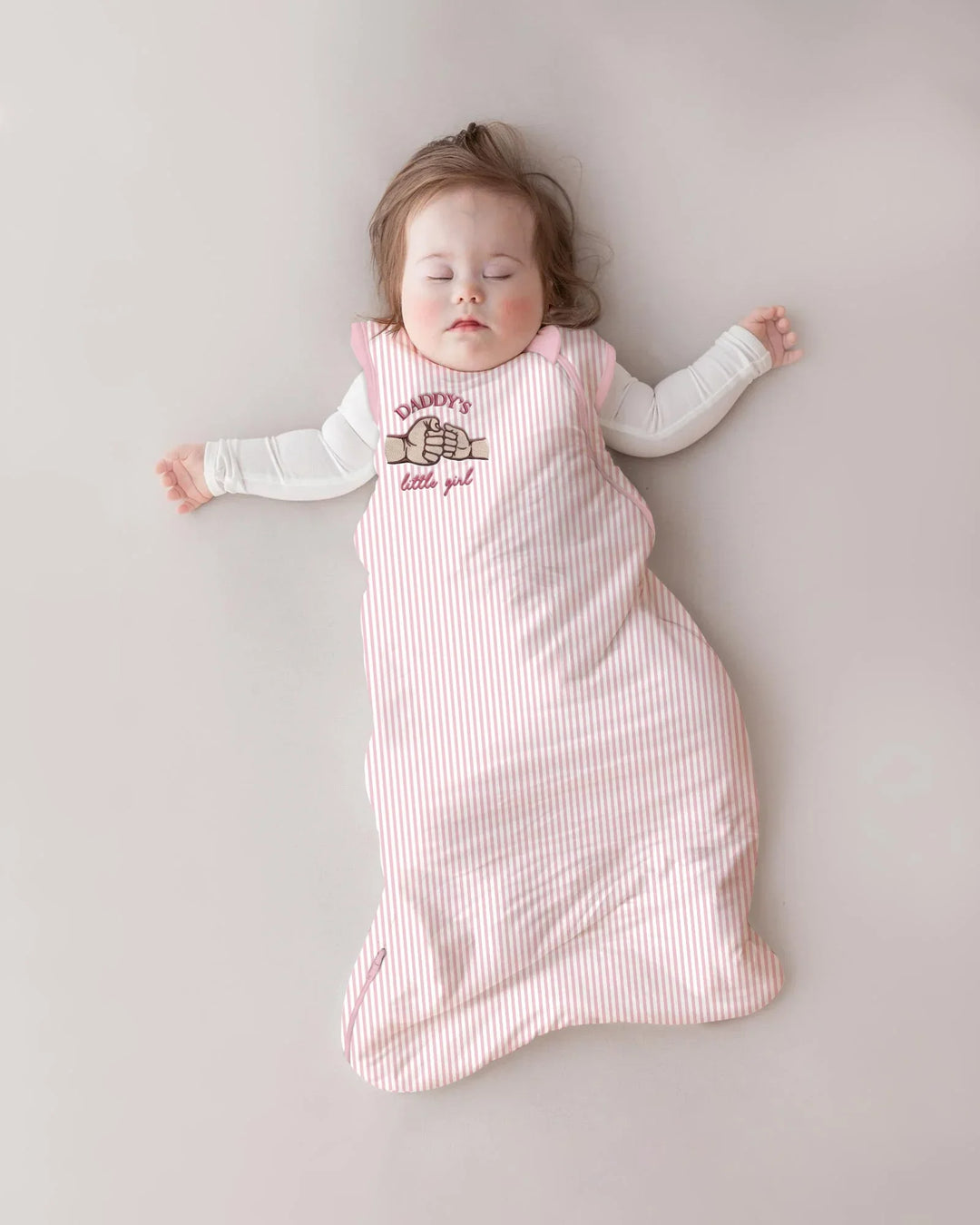 Embroidered Daddy's Little Bamboo Sleep Bag