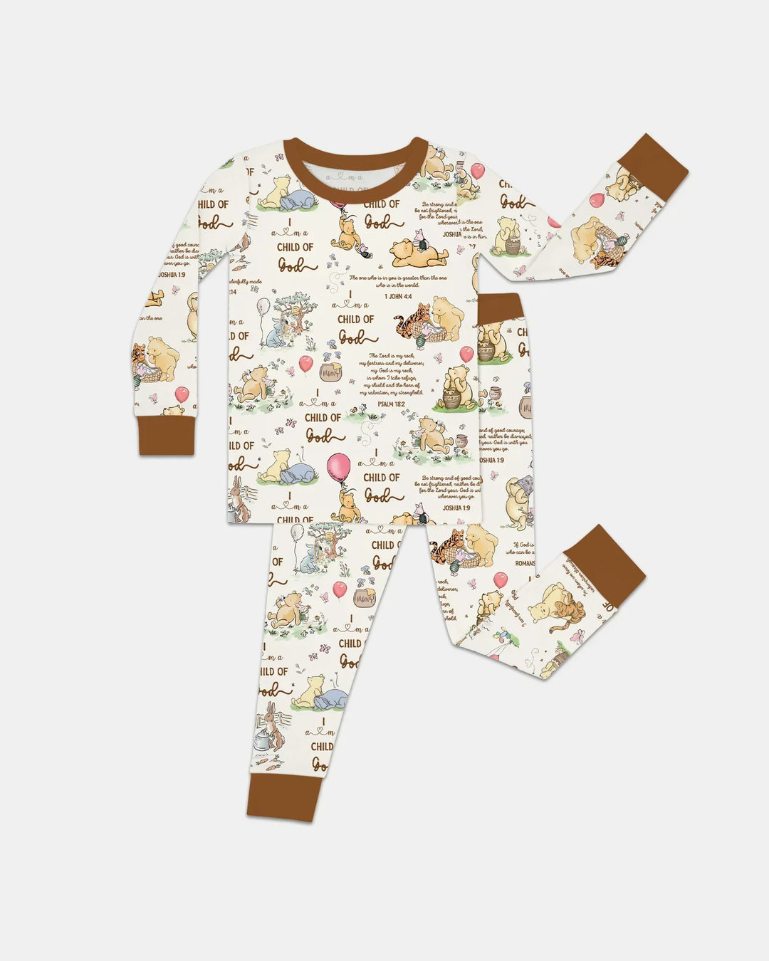 Child of God Whimsy Woodland Two Piece Long Sleeve Pajama Set