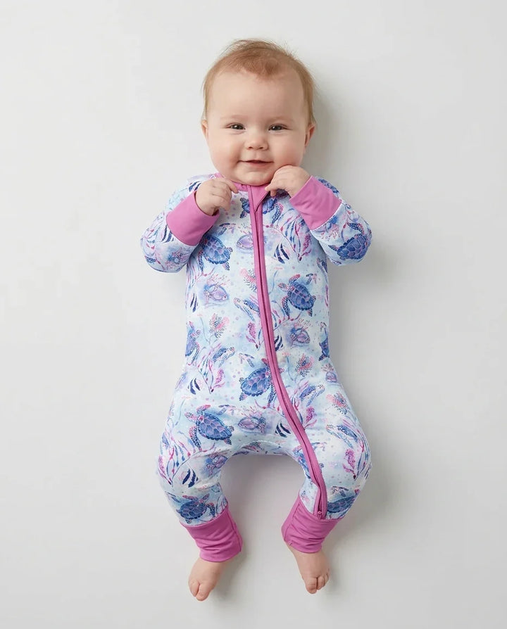 Little Turtles Family Matching Bamboo Convertible Zippy