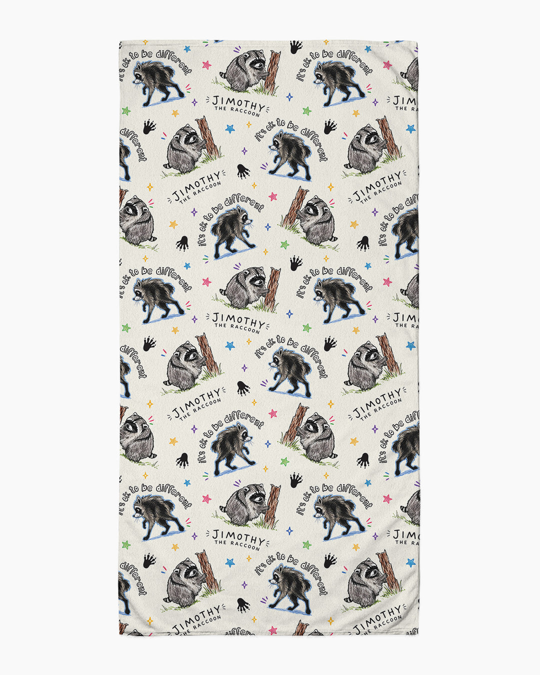 It's Okay to be Jimothy Bamboo Beach Towel