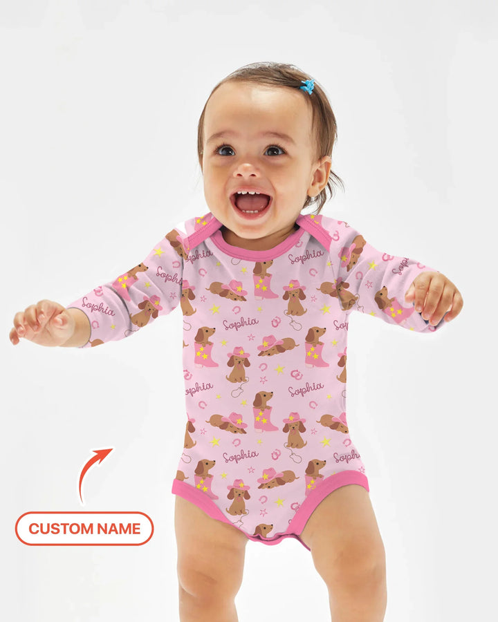 Howdy Dachshund Bodysuit