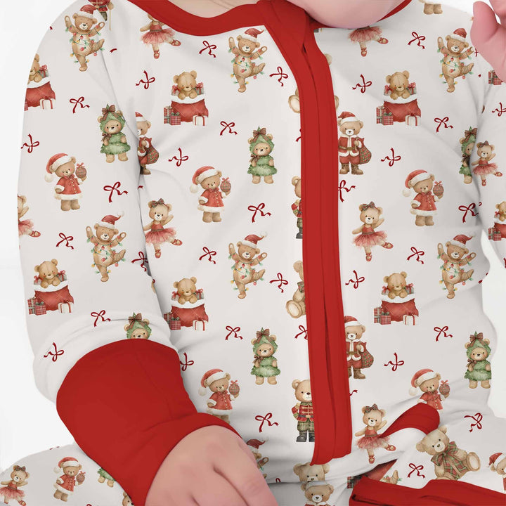 Christmas Teddy Bears Convertible Zippy