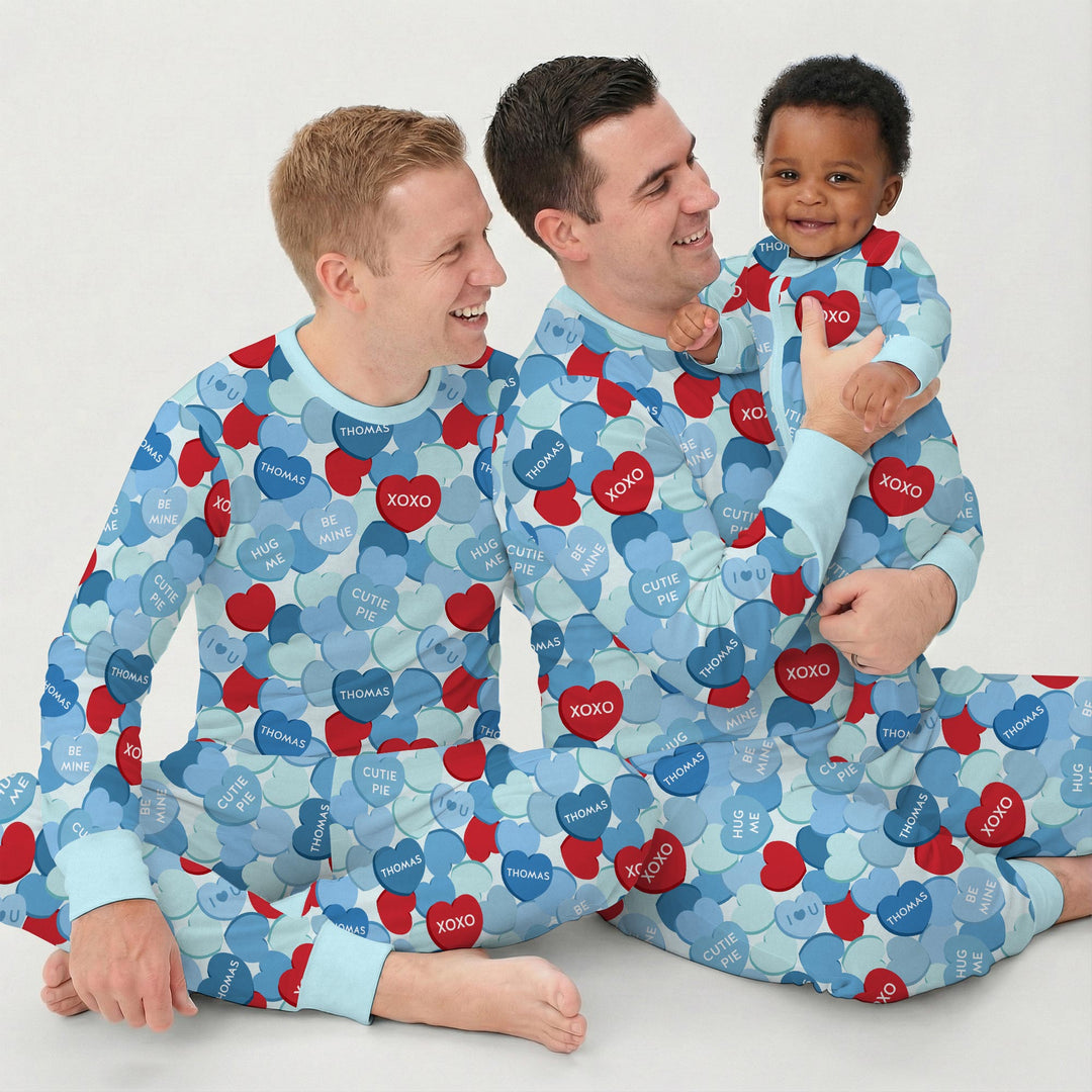 Valentine Candy Crush Family Matching Women Pajama Set