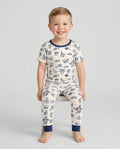 Ballpark Bash Bamboo Two Piece Short Sleeve Pajama Set