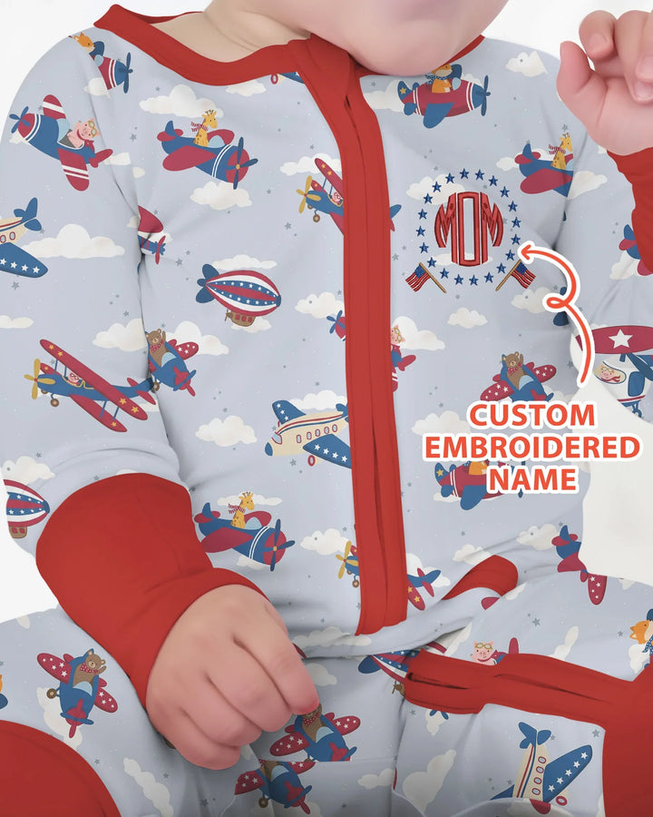 Gerippte Babykleidung mit individuellem Foto - Weich &amp; Skizzenhaft