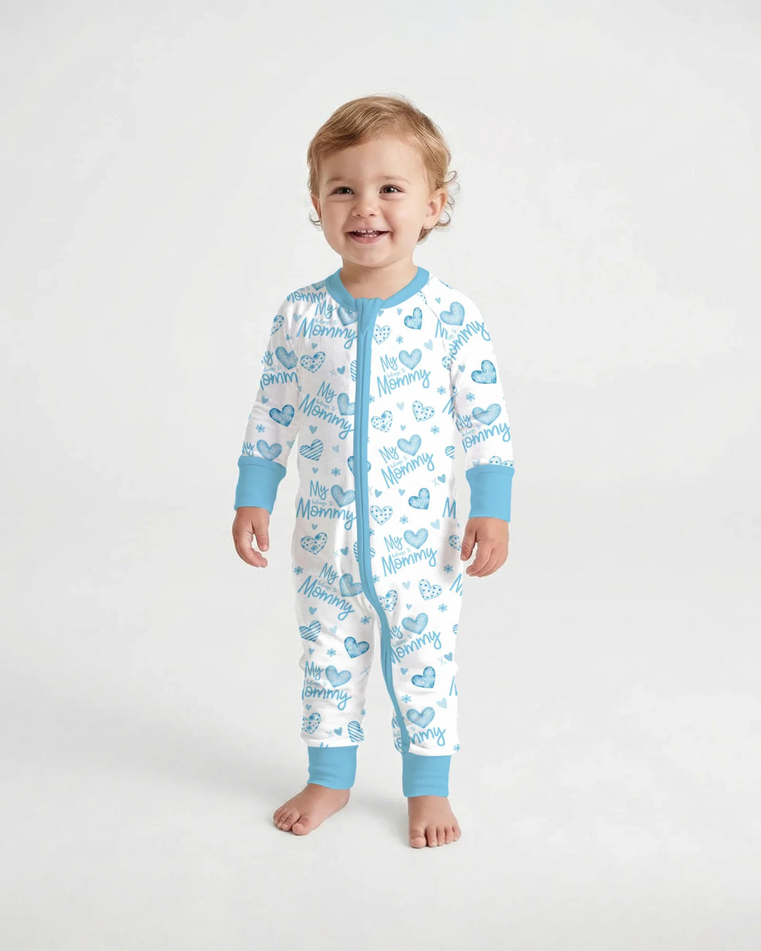 My Heart Belongs To Mommy Bamboo Convertible Zippy
