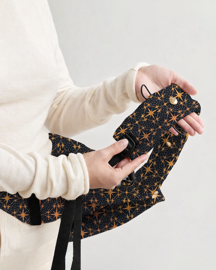 Golden Midnight Starfield Baby Carrier