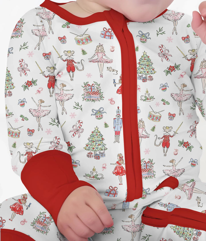 Sweet Nutcracker Holiday Matching Mom And Baby Convertible Zippy