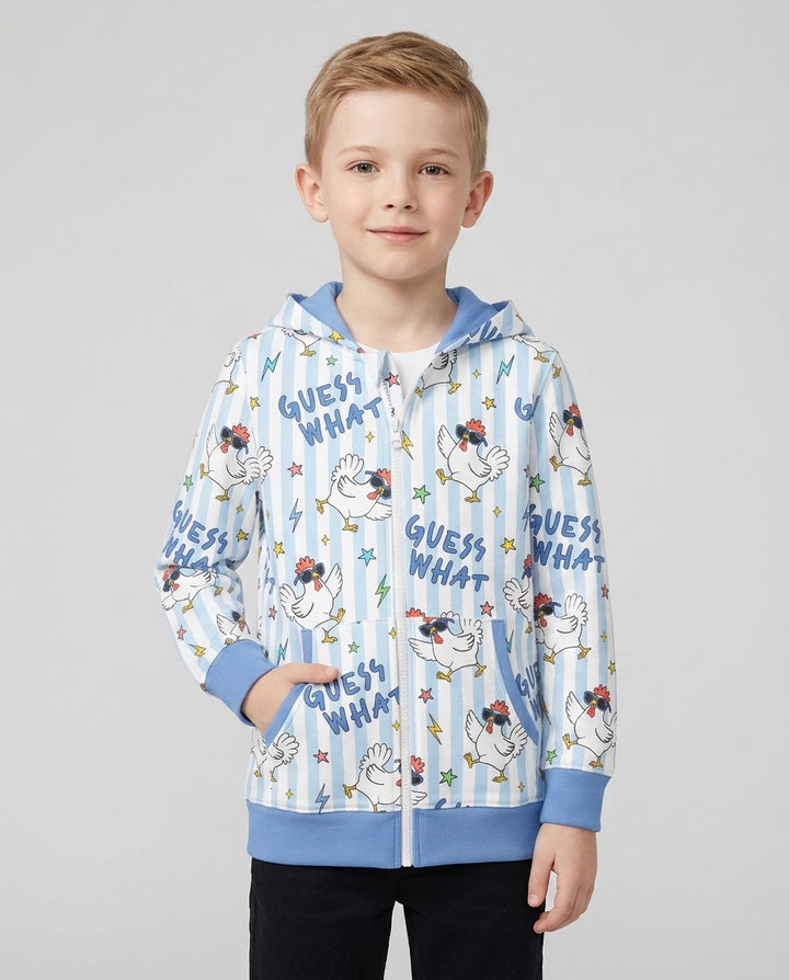 Guess What Chicken Butt! Bamboo Zip Hoodie