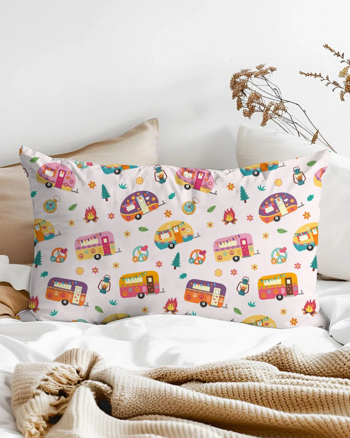 Happy Little Camper Bamboo Pillow Case
