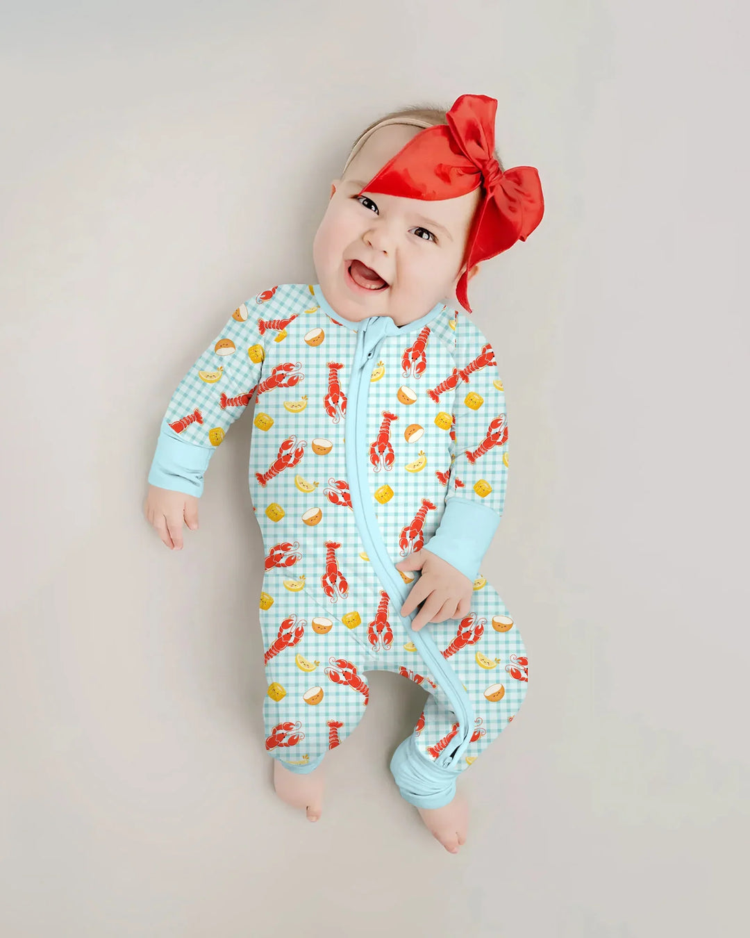 Preppy Crawfish Season Bamboo Convertible Zippy