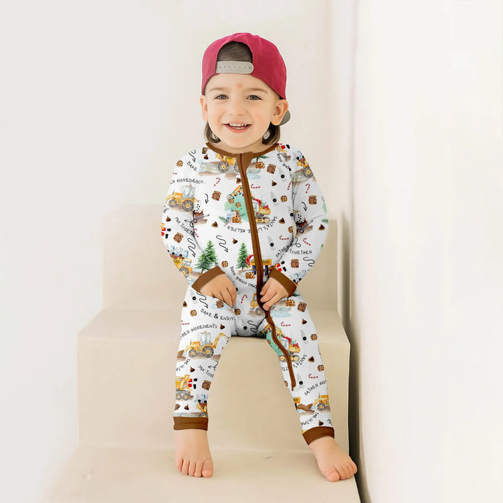 Gerippte Babykleidung mit individuellem Foto - Weich &amp; Skizzenhaft