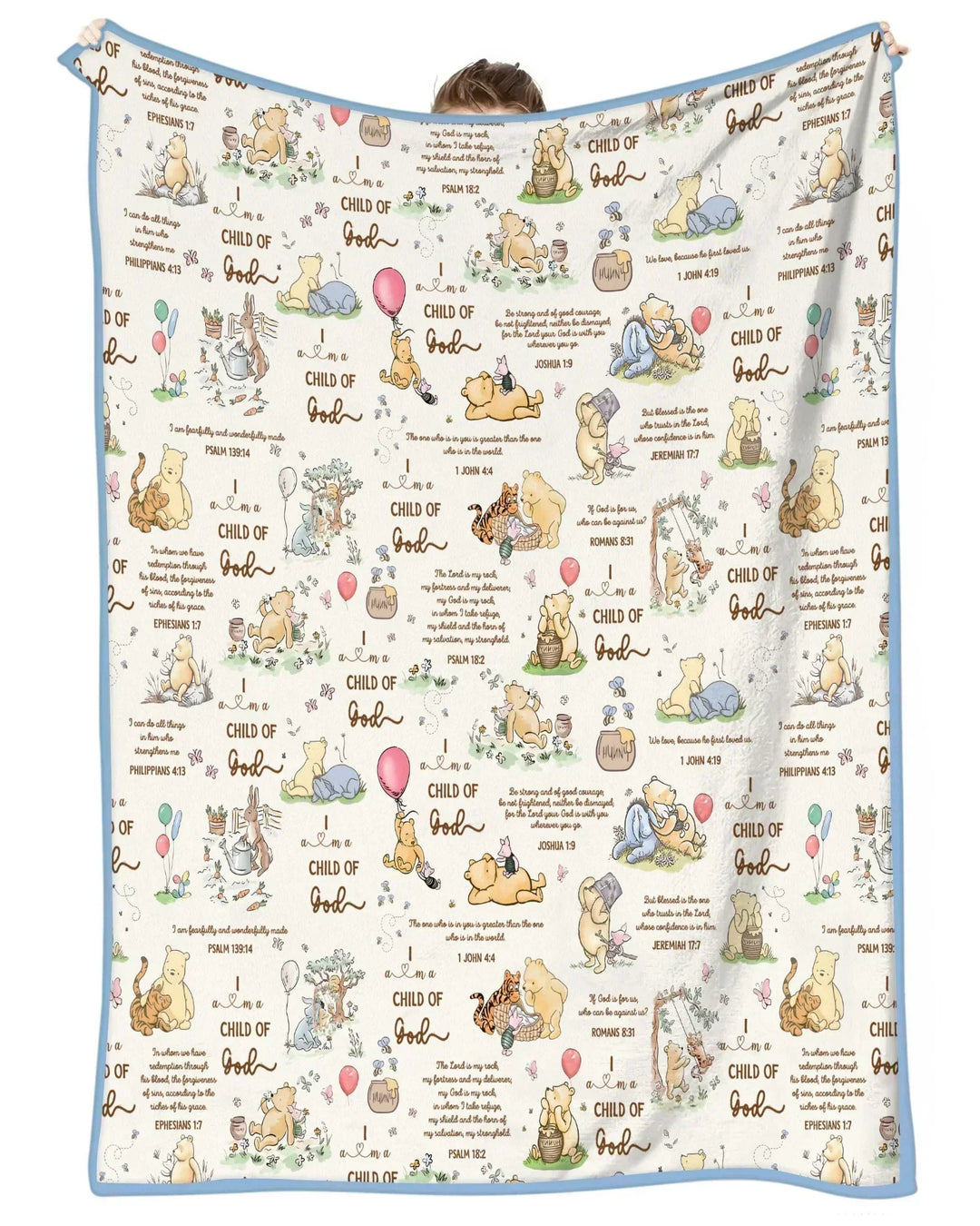 Child of God Whimsy Woodland Blanket