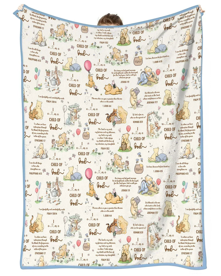 Child of God Whimsy Woodland Blanket