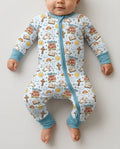 Gerippte Babykleidung mit individuellem Foto - Weich &amp; Skizzenhaft