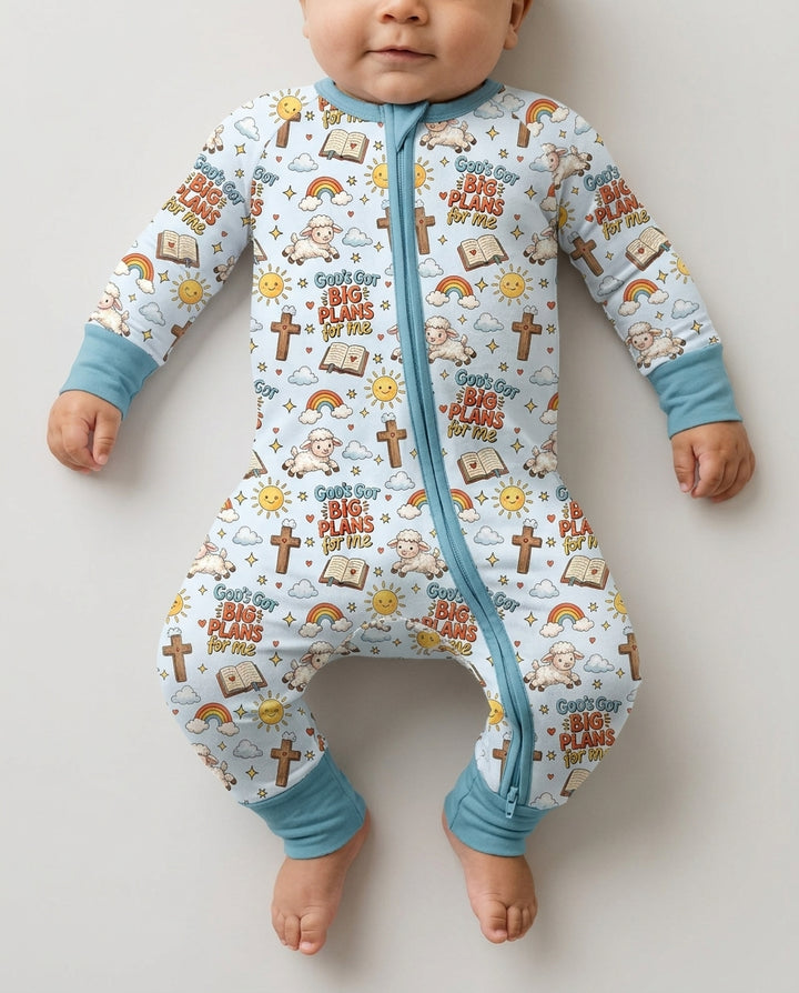 Gerippte Babykleidung mit individuellem Foto - Weich &amp; Skizzenhaft