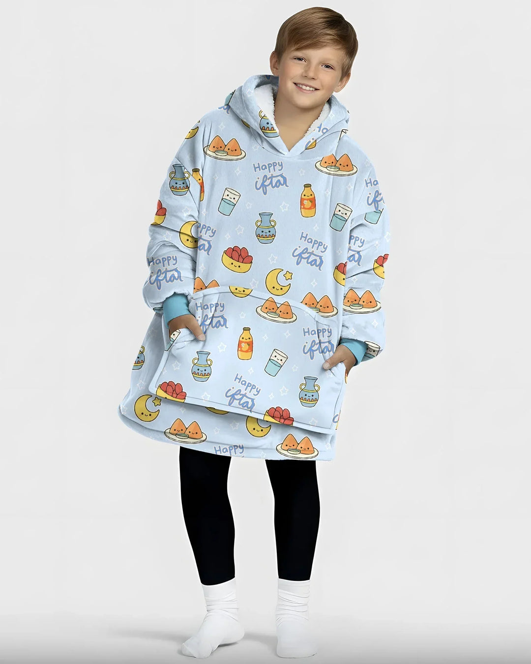 Iftar Party Wearable Blanket Hoodie